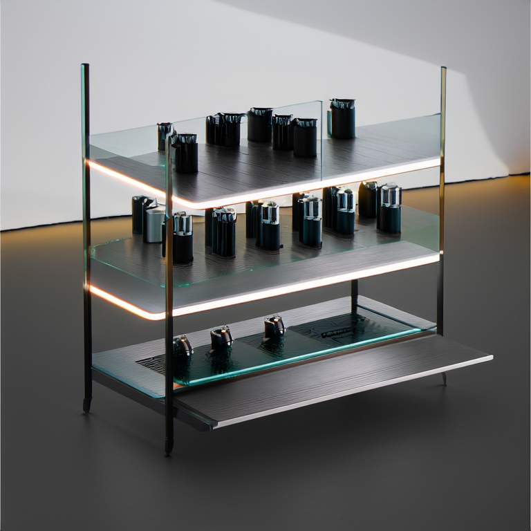 Metal Vape Display Example