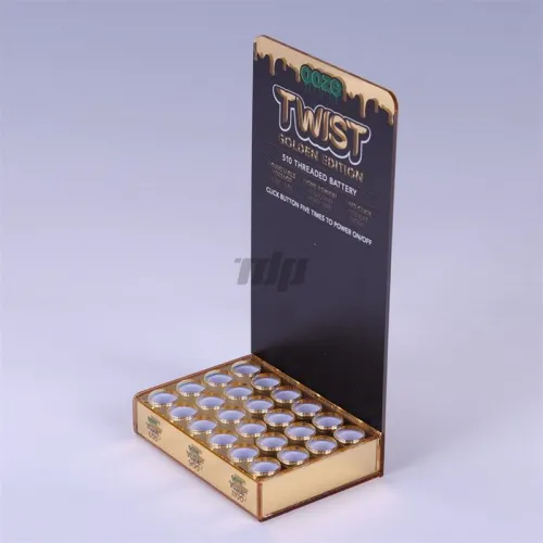 C1001 Ooze Twist Lipstick Tube Acrylic Countertop Display Stand