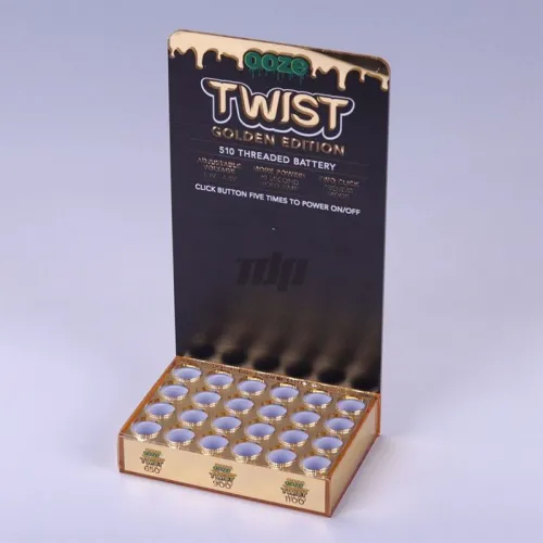 C1001 Ooze Twist Lipstick Tube Acrylic Countertop Display Stand