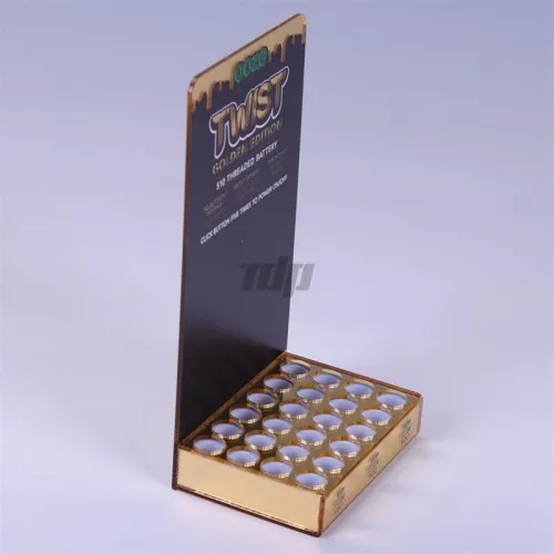 C1001 Ooze Twist Lipstick Tube Acrylic Countertop Display Stand