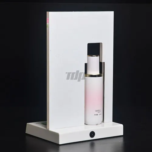 C1002 Clinique-Style Skincare Acrylic POS Countertop Display Stand