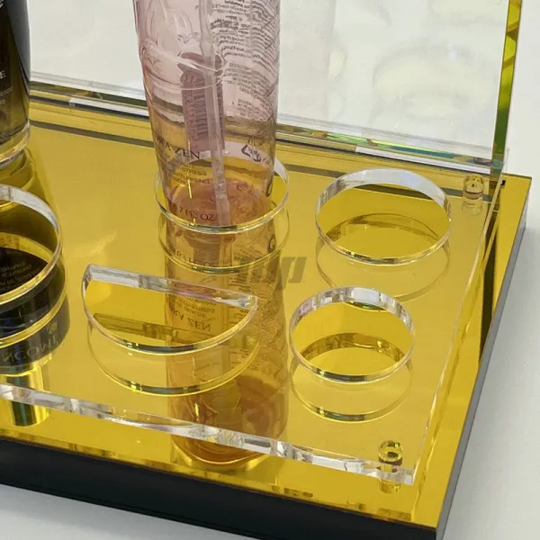 C1005 Luxury Skincare Desktop Acrylic Display Stand