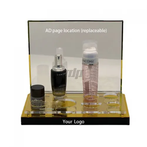 C1005 Luxury Skincare Desktop Acrylic Display Stand