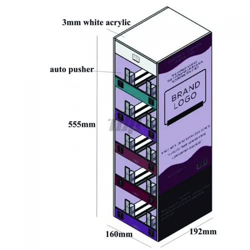 S1004 Acrylic E - cigarette Display Rack - The Ideal Retail Solution