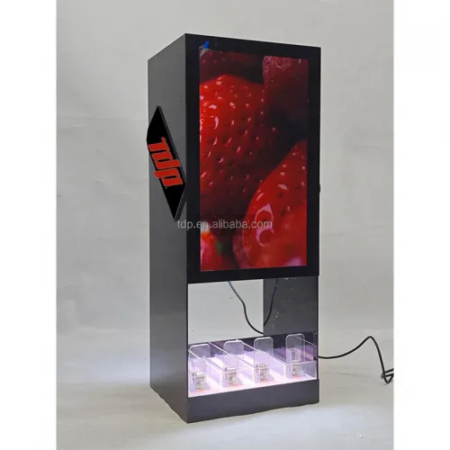 S1025 Large-Screen Acrylic E-Cigarette Display Stand for Tobacco Shop New Product Promotion