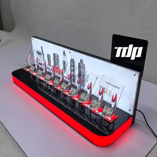 S1034 Premium Acrylic Countertop Display Stand for Red-Series Lighters