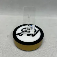 S1037 Acrylic Illuminated Round Countertop Display for Single E-Vapor Device