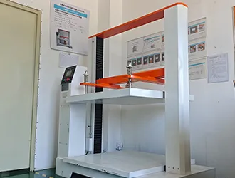 Packing carton compressive strength test