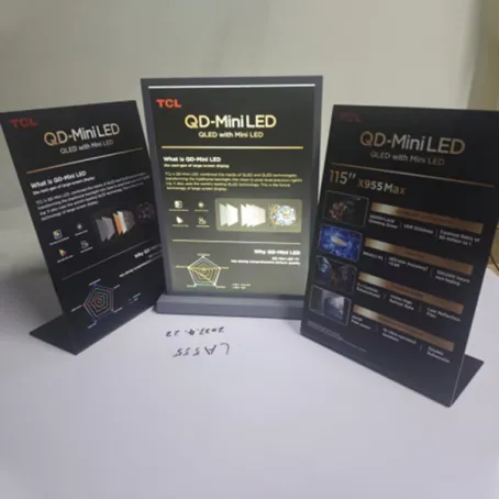 TCL Series Acrylic Light Signs: A Blend of Quality and Innovation