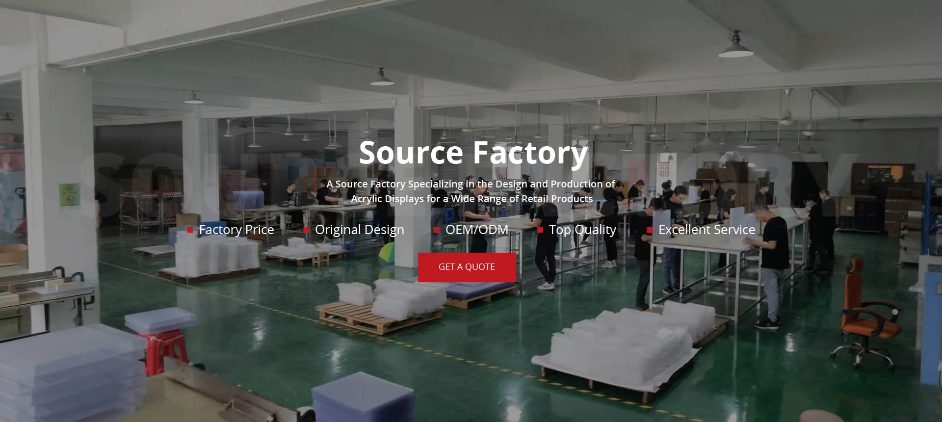 acrylic display stand manufacturer