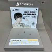 
E1004 Custom Headphone Stand Black Acrylic Headphone Display Stand Retail