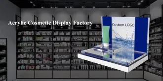 Custom Acrylic Cosmetic Display Stands for Retail POS Solutions