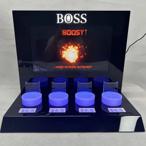 Custom Acrylic Countertop Vape Display Stand