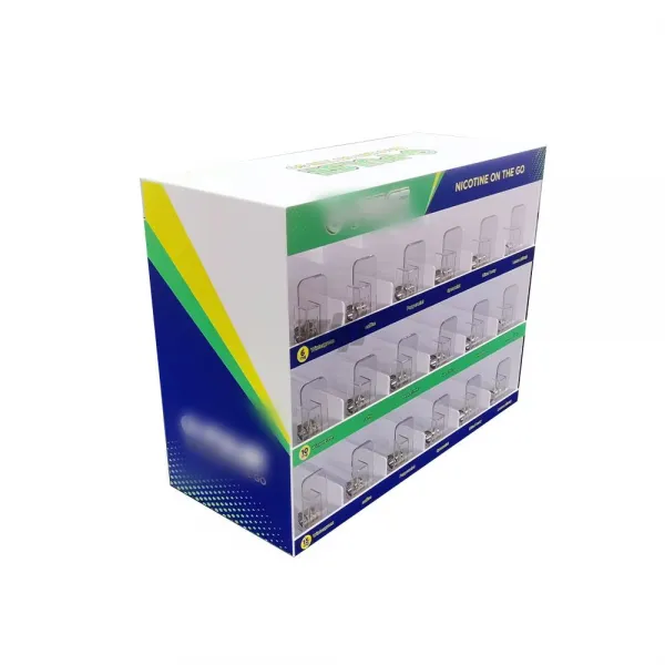 Custom 3-Tier Nicotine Pouch Display Box