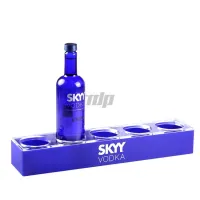 W1004 Custom Acrylic Bottle Glorifier for Spirits Brands