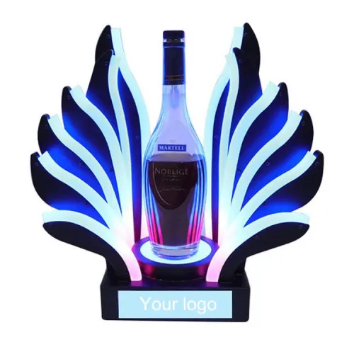W1008 LED Light Up Custom Liquor Bottle Display Stand