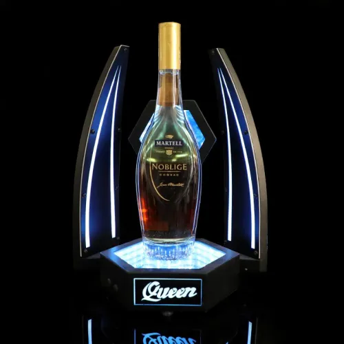 W1008 LED Light Up Custom Liquor Bottle Display Stand
