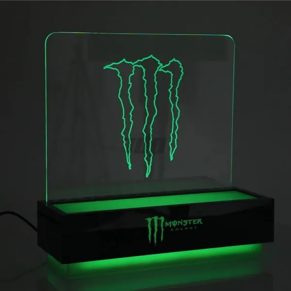 W1010 Monster Energy LED Bottle Display Stand