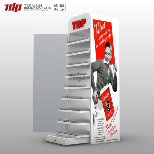 TDP tobacco display rack with 