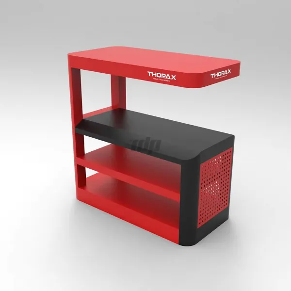 thorax heavy duty metal tool display rack for hardware store