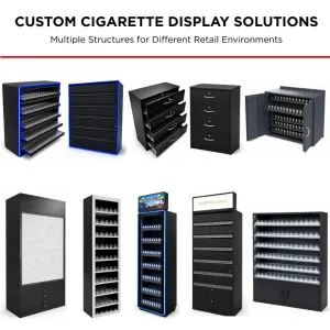 Floor Standing Cigarette Display Projects for Global Tobacco Retail