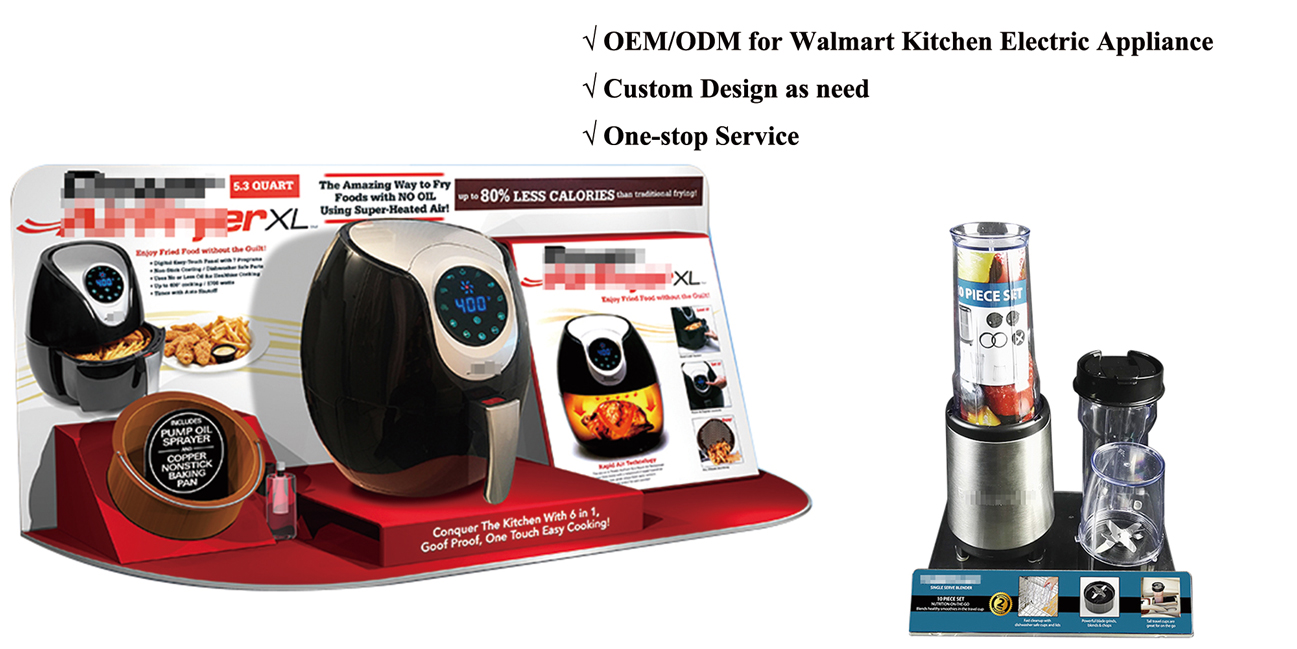 Ten - Year Focus: Creating Exclusive Display Racks for Walmart's Full Range of Home Appliances