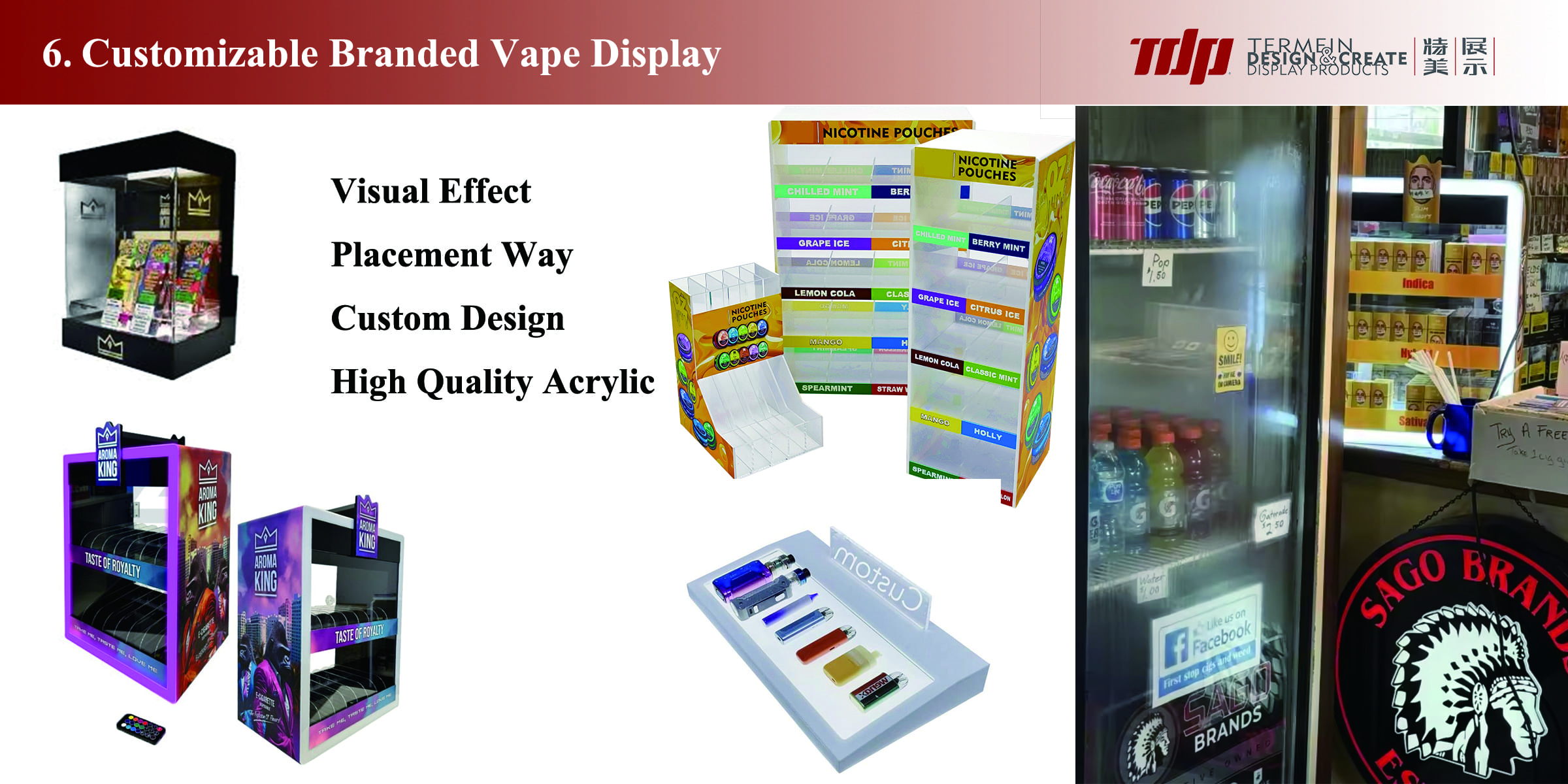 Top 6 Vape Display Stands for Vape Brand