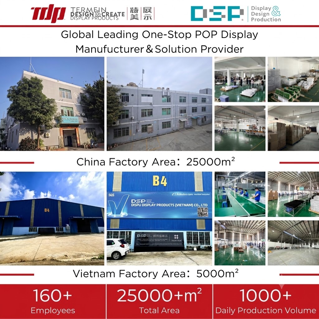 Benefits of Dual Manufacturing Base for Retail Display Fixtures
