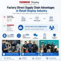 Factory Direct Supply Chain Advantages in Retail Display Industry