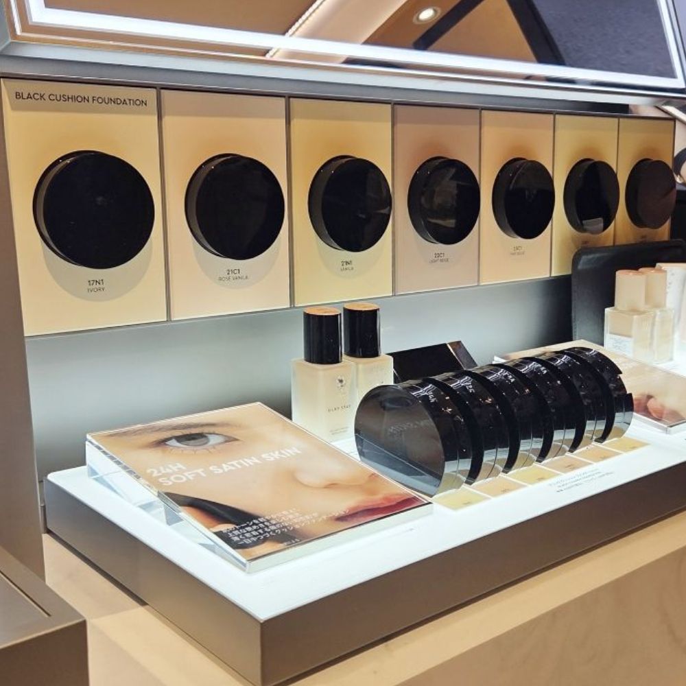 Foundation Product Display Stand Retail Solutions