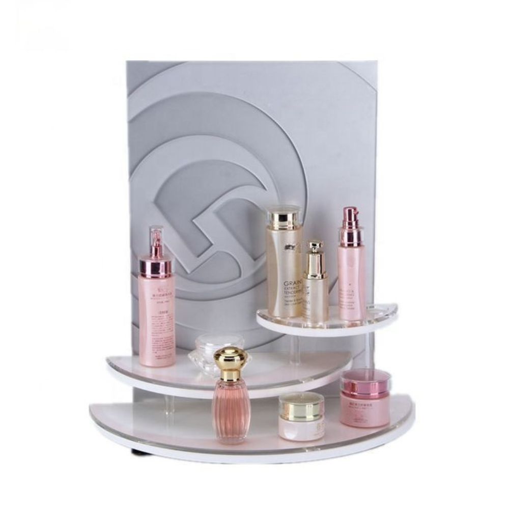 Skincare Product Display Fixture Design for Retail Stores