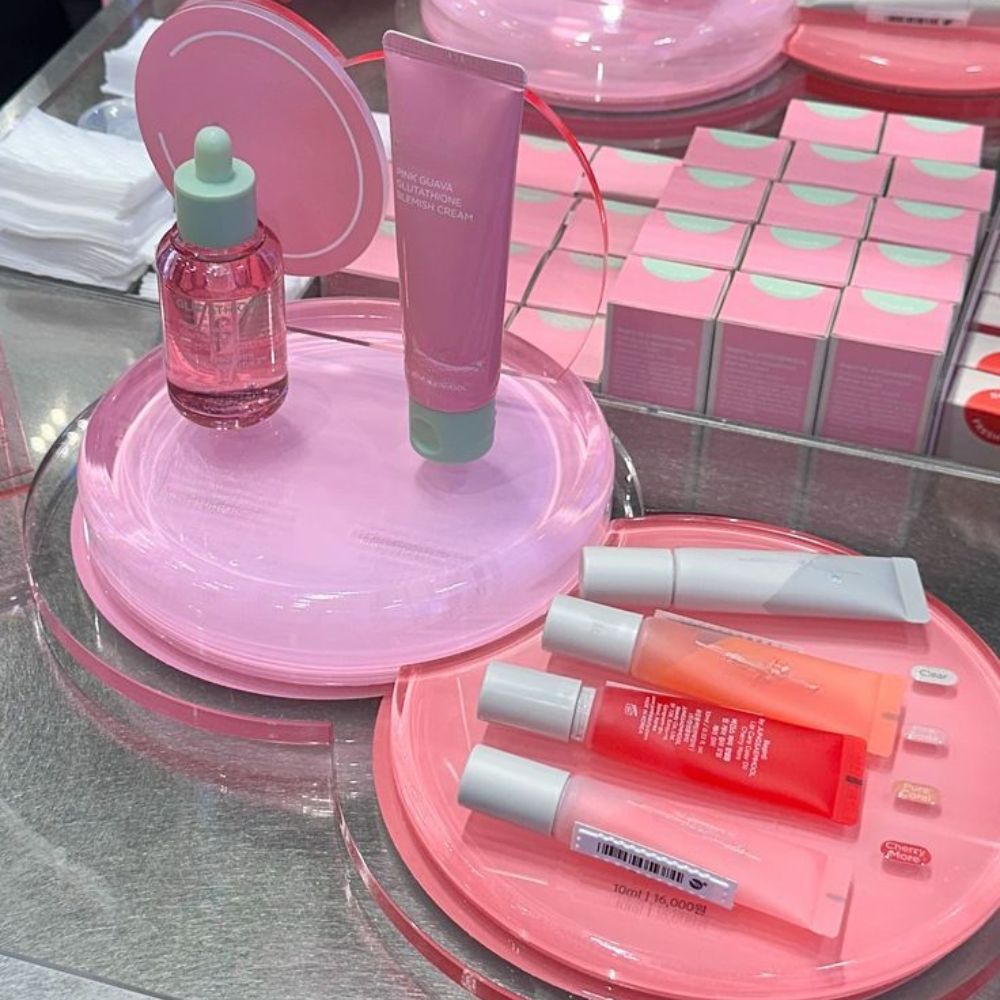 Makeup Tester Display Stand for Beauty Retail Stores
