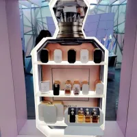 Multi-Category Beauty Product Display System Design