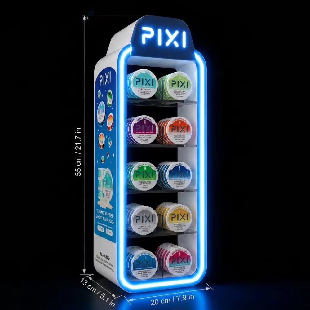 Countertop or Freestanding? Choosing the Right Nicotine Pouch Display Format