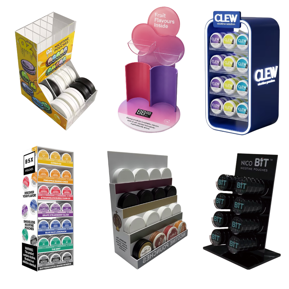 Choosing a Snus Display Rack for Small Convenience Stores