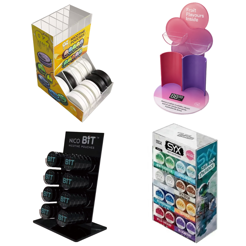 Why Some Eye-Catching Nicotine Pouch Displays Fail to Support Product Selection