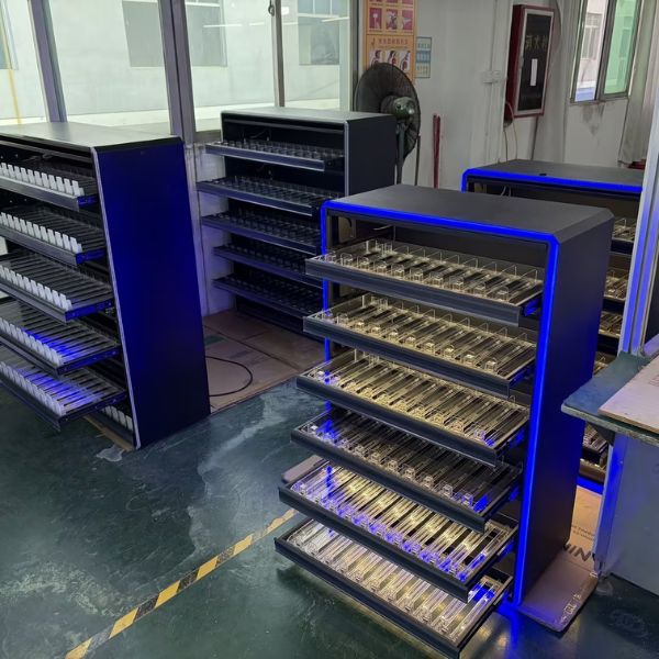 Floor Standing Cigarette Display Projects for Global Tobacco Retail
